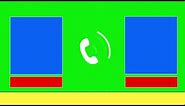 Voice Call Recording News Video Screen Template Phone Call Recording Mobile Call Green Screen