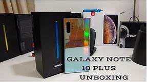 Samsung Galaxy Note 10 Plus Aura Glow Unboxing