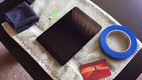 How to Put a Screen Protector on Your iPad