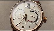 Oris Artelier 10-Day Power Reserve 110 Years Limited Edition 110 7700 6081-Set LS Oris Watch Review