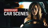 How To Light A Car Scene (Poor Man's Process) | Cinematography Techniques
