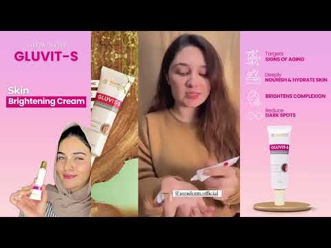 ✨ Unlock Your Glow: Gluvit-S Glutathione Brightening Cream ✨