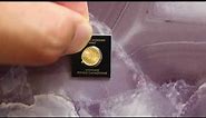 1 gram Gold Maple Leaf - Canada Coin