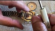 SEIKO Watch Battery Replacement 7T34 Aviator Chronograph and Setup