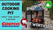 Costco Outdoor Cooking Fire Pit - Product Review after the First Usage