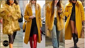 MILAN STREET FASHION 2024❄️HOW TO STYLE A FUR COAT? WOMAN FUR COAT OUTFIT LOVERS IN ITALY