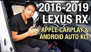 2016-2019 Lexus RX | Wireless Apple CarPlay & Android Auto Adapter | DIY Installation