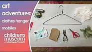 Clothes Hanger Mobiles - Easy At-Home Activity for Kids | Fun Kids Crafts