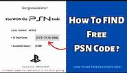 ✅️ How to Get Free PSN Codes in 2023-2024 | This is What I GOT