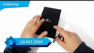 Unboxing LG K11