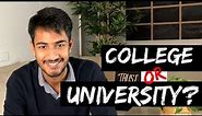 College vs. University | Pros & Cons | STUDY IN AUSTRALIA
