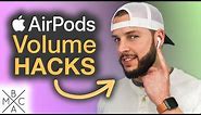 3 QUICK & EASY Ways To Control AirPods VOLUME!