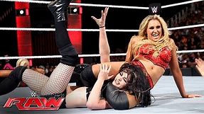 Paige vs. Charlotte - WWE Women's Championship Match: Raw, June 20, 2016