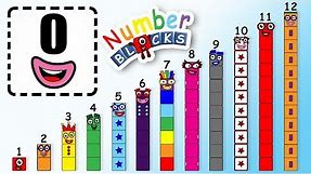 Numberblocks | Numbers 1 - 10 Numberblocks Eleven - Twelve | Learn to Count Alphablocks