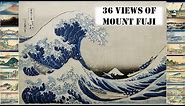 Thirty-Six Views of Mount Fuji by Hokusai