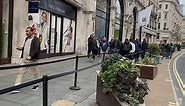 Queues form outside Apple's Regent Street store as new iPhone released