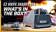 The E2 Kitchen Knife Sharpener - What's in the box?