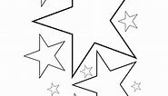 Top 20 Free Printable Star Coloring Pages Online