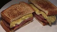 Delicious Breakfast Sandwich: How To Make A Spam Egg & Cheese Sandwich