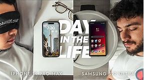 Day In The Life: iPhone 14 Pro Max vs Samsung S22 Ultra