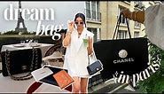 BUYING MY FIRST CHANEL BAG IN PARIS | shop with me vlog & unboxing