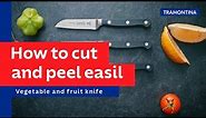 Vegetable and fruit knives, for cutting, peeling and delicate slicing | Tramontina