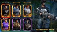 EVERY SINGLE GEARS 5 CHARACTER and SKIN UNLOCKED (eSports, Promotional, 2021 UPDATED)