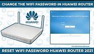 How to change WIFI password of new huawei router ? | Huawei Wifi Router Setup | 2021 | Any Device