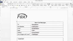 Creating a Custom Cover Page | Concord Fax