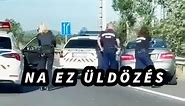200 km/órával menekült a magyar rendőrök elől egy Mercedes sofőrje, videó is készült