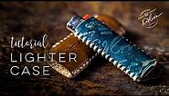 How To Make a Leather Lighter Case - Karlova Design Tutorial And Pattern