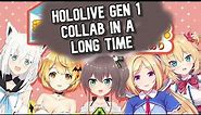 HOLOLIVE FIRST GEN COLLAB IN A LONG TIME!