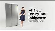 RS62R5031M9/TC: All-New Side by Side Refrigerator