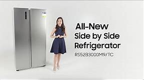 RS62R5031M9/TC: All-New Side by Side Refrigerator