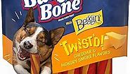 Purina Busy With Beggin' Made in USA Facilities Small/Medium Breed Dog Chew, Twist'd Cheddar & Hickory Smoke Flavors - (4) 10 ct. Pouches