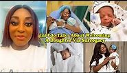 Ini Edo's Baby! See How Ini Edo Welcomed Her Daughter, Reveals Why She Go For Surrogacy.