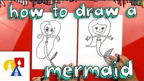 How To Draw A Mermaid
