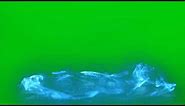 Blue Lightning Smoke Magic Effect Green Screen Video