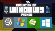 EVOLUTION OF WINDOWS PHONES (1997-2017)