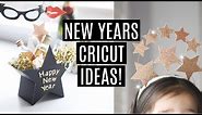 LAST MINUTE NEW YEARS EVE DECORATIONS ! -with Cricut