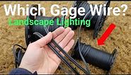 What Gauge Wire Do You Recommend? | Extremely Common Landscape Lighting Wire Question