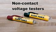 Klein tools non-contact voltage tester NVCT-2P NCVT-3P review