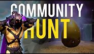 The first COMMUNITY EGG HUNT