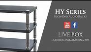 Solidsteel HY Series | Hyperspike High-End Audio Racks | Unboxing, Installation & Tips