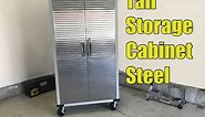 Steel Tall Storage Cabinet - Review and Assembly Guide (UltraHD)