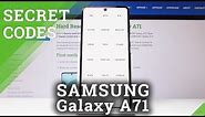 Secret Codes Samsung Galaxy A71 – Test Mode / Service Menu