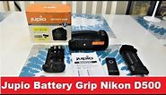 Jupio Battery Grip Nikon D500 Unboxing