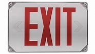 EXL5 – Outdoor LED Exit Sign | NICOR Lighting