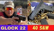 GLOCK 22 GEN 3 (40 S&W) REVIEW AND RANGE TIME | EP#23