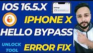 iPhone X (16.5.1) iCloud Bypass Unlock Tool - iCloud Unlock